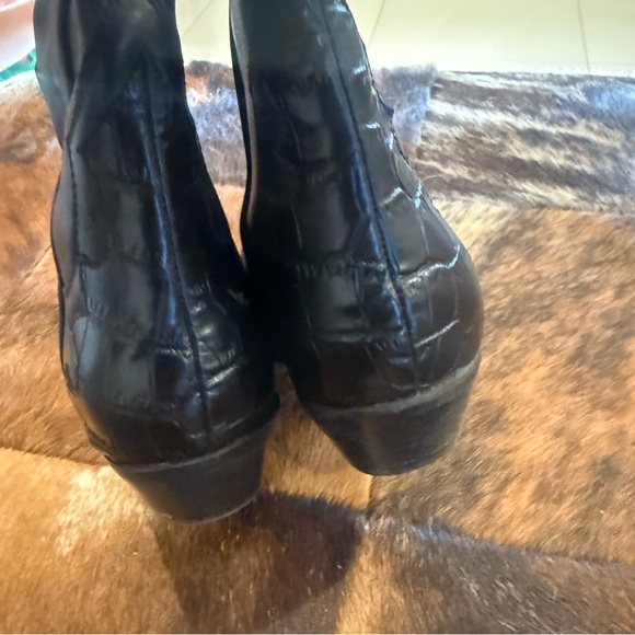 Marc Fisher Hilaria Black Western Boots - Picture 5 of 6